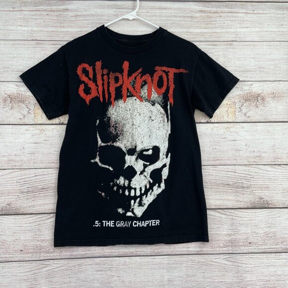 Slipknot .5: The Gray Chapter Short Sleeve T-Shirt Adult Size XS/S Black‎ - Picture 1 of 6